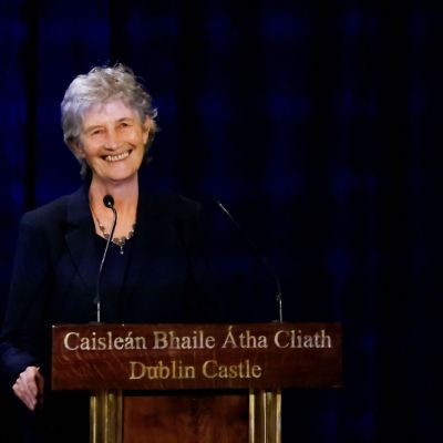 Left-winger Catherine Connolly sweeps to victory in Ireland’s presidential election amid record spoilt ballots