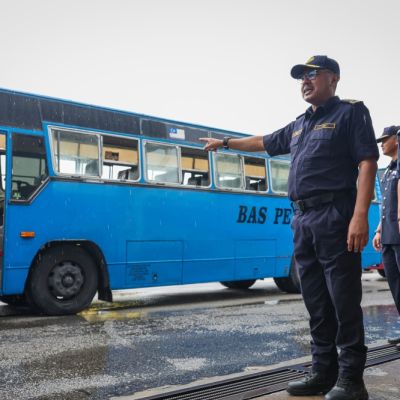 Penang factory bus driver flees 5km to evade JPJ, found without PSV licence, road tax