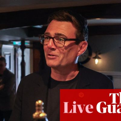 Andy Burnham to cut tax for pubs, clubs and live music in England and make vape shops pay more – business live