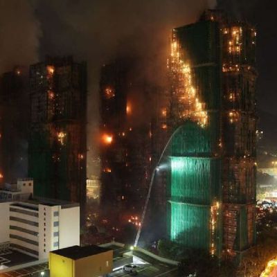 Hong Kong police arrest three people as death toll from apartment fires rises to 44; hundreds of missing – ExBulletin