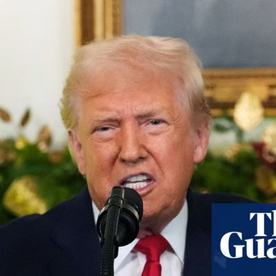 Trump’s ‘Bah! Humbug!’ address suggests he is feeling the chill of opinion polls