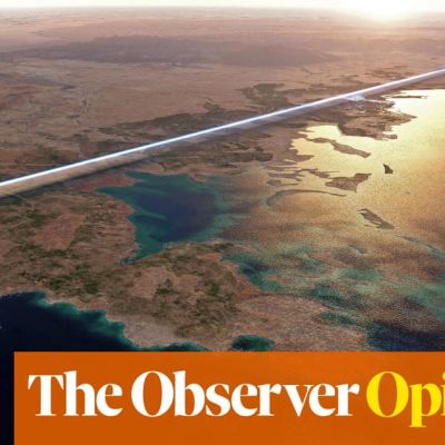 Saudi Arabia’s 105-mile long Line city has been cut a little short – by 103.5 miles | Rowan Moore