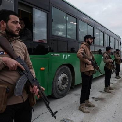 Syria’s Kurdish fighters agree to leave Aleppo after deadly clashes – kuwaitTimes