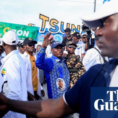 Coup leader favourite in presidential race as Gabon goes to the polls