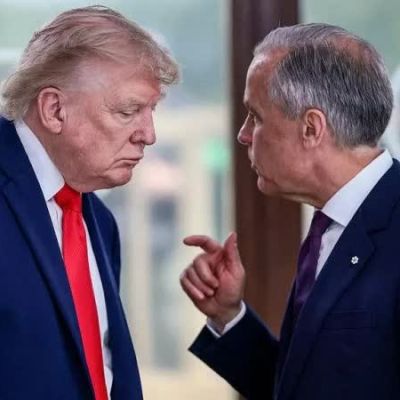 Trump slaps 50% tariffs on Canada and Carney vows to ‘intensify’ trade talks