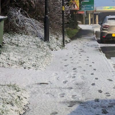 Snow falls in the West Midlands amid ‘yellow’ weather and travel disruption warnings covering the region