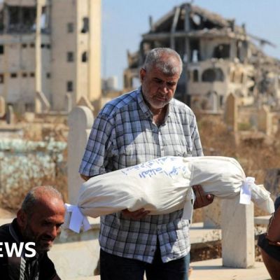 Israeli air strike in Gaza City kills family of six, medics say