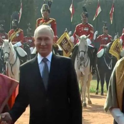 Putin’s India Visit: PM Modi, President Murmu accord full honours to Russian president at Rashtrapati Bhavan