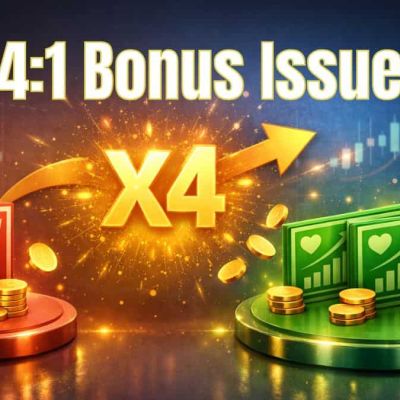 4:1 Bonus Issue: Midcap stock jumps 13% after firm announces four free shares for each one