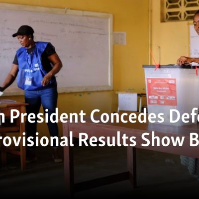 Liberian President Concedes Defeat After Provisional Results Show Boakai Won