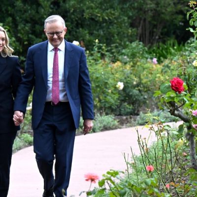 Albanese and Haydon have wed in a ceremony that will go down in history