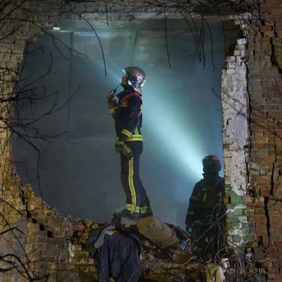 Russian drone and missile attack wounds dozens and kills three in Ukraine