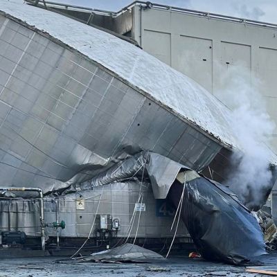 1 dead and 9 missing with ‘no hope of rescue’ as tank implodes