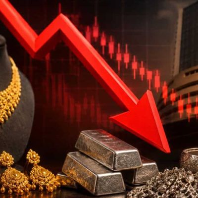 Jewellery stocks tumble after gold, silver import duty hike to 15%; Titan, Kalyan Jewellers fall up to 5%