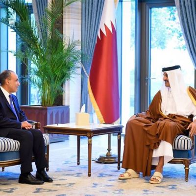 Egypt FM Abdelatty calls for stronger joint Arab action in talks with Qatar emir