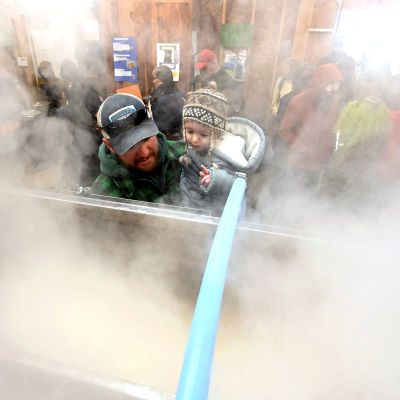 Maple sugaring part of education at Maine Academy of Natural Sciences