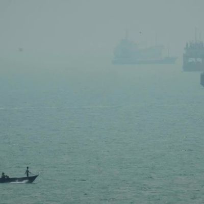 Iranian commercial vessel hit near Strait of Hormuz, 1 killed