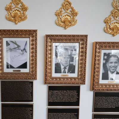 ‘We’re Paying For This ****!’: Critics Wallop Trump Over His Partisan Plaque Job