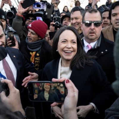 Venezuela’s Machado says she ‘presented’ her Nobel medal to Trump