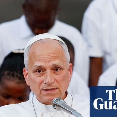 Pope Leo invokes immigrant and enslaved roots in call for US to honour founding ideals
