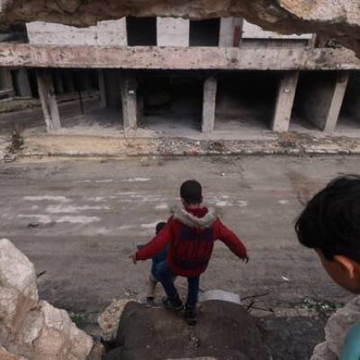 A Kurdish-majority neighborhood in Syria recovers from clashes with