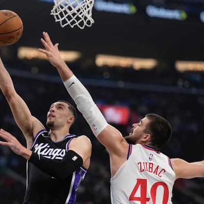 LaVine and the Kings beat the Clippers 111-110 in OT to overtake LA for 8th place in the West