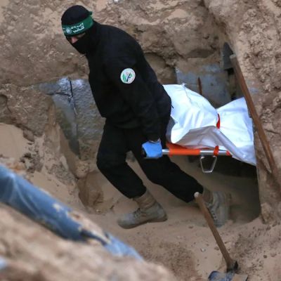 Inside the ghost city where bodies of Gaza's hostages are concealed