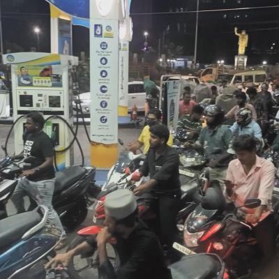 Tamil Nadu sees widespread panic buying of fuel amid shortage fears