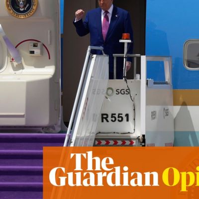 Poor Trump: you can’t even accept a luxury jet from Qatar without being called corrupt these days | Marina Hyde