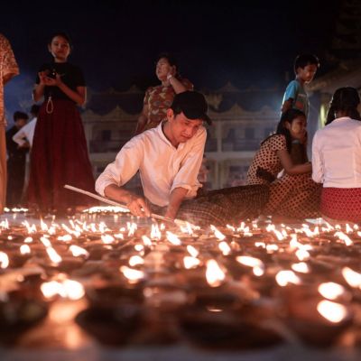 Myanmar junta strike kills dozens at festival protest, residents say