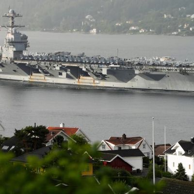 U.S. Gerald R. Ford Carrier Enters South American Waters