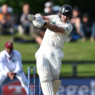 Black Caps v West Indies first test: Day two
