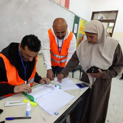 Palestinians Vote in First Elections Including Gaza Since 2007 Img