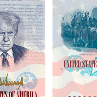 Critics Torch Plastering 'Trump's Scowling Face' On New U.S. Passports