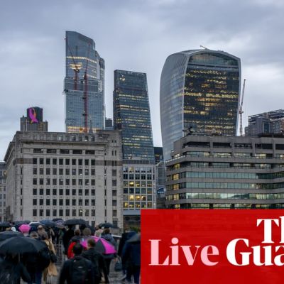 UK borrowing rises faster than forecast in first half of tax year; Amazon Web Services outage ‘resolved’ – business live
