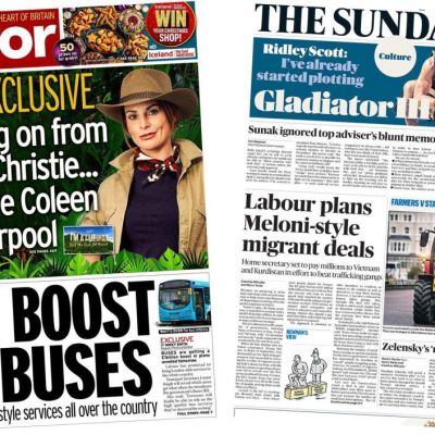 ‘£1bn boost for buses’ and Italy-style ‘migrant deals’