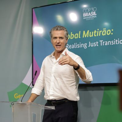 COP30: Newsom Warns U.S. Is Losing The Clean Energy Race To China