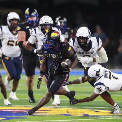 Kansas football makes statement as it thrashes West Virginia for Big 12 Conference victory
