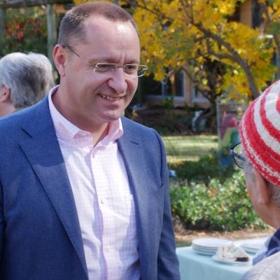 Ukrainian ambassador visits regional cafe that put tariffs on US goods