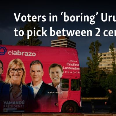 Voters in ‘boring’ Uruguay to pick between 2 centrists