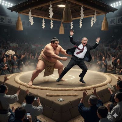 Ukrainian Sumo Champion