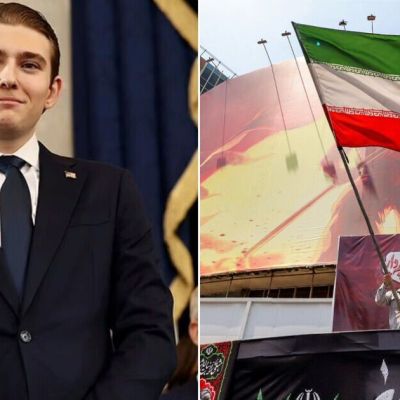 Iranian state media names bounty for Barron Trump's head as death threats spike