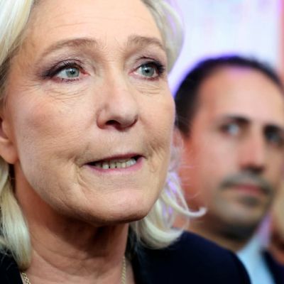 Marine Le Pen fights for political survival in appeal against embezzlement conviction