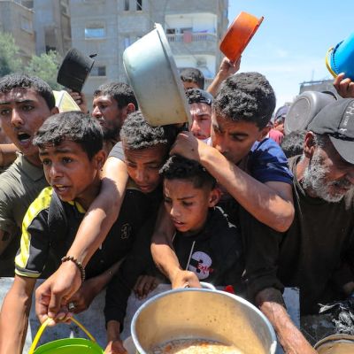 Gazans now eat one meal every two or three days as Trump plans his ‘Riviera’