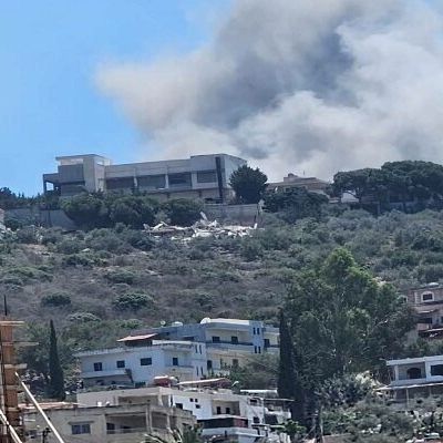 Israel attacks a hospital in Nabatieh, Lebanon