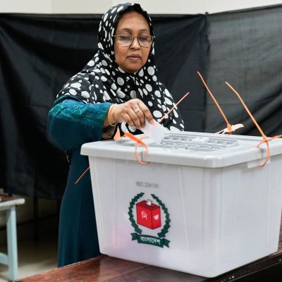Voting in Bangladesh’s historic election concludes with women all asking the same question – where are all the female candidates?