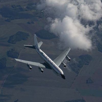 RAF spy planes patrol Russian border in showcase to Putin of NATO power