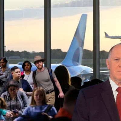 Border czar Tom Homan says ICE will be at airports starting Monday