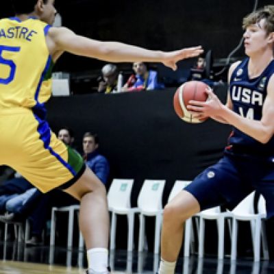 Arizona target Nik Khamenia’s stock jumps after playing for Tommy Lloyd’s USA U18 team
