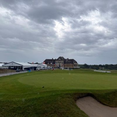 Fujita leads U.S. Senior Open by 3 strokes when rain hits. Play resumes Monday with 8 holes left